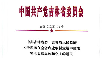 吉林德翔集团再获吉林省委、省政府表彰